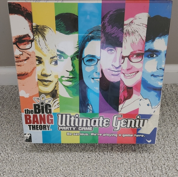 The Big Bang Theory Ultimate Genius Party Game Board Game by Cardinal - Picture 1 of 2